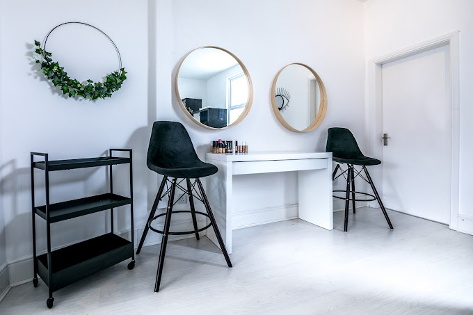 Makeup area inside NINA Hair and Beauty Salon
