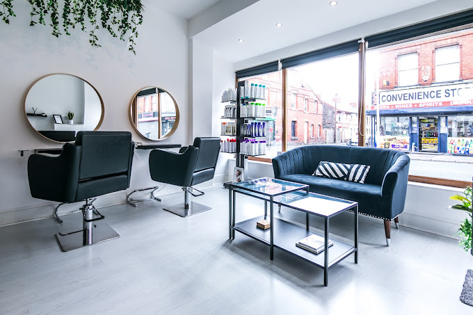 Waiting area inside NINA Hair and Beauty Salon